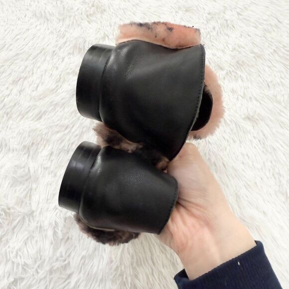 NO BOX Women Coach Holly Signature Shearling Loafers Slipper Size US 7.5 - Picture 5 of 7